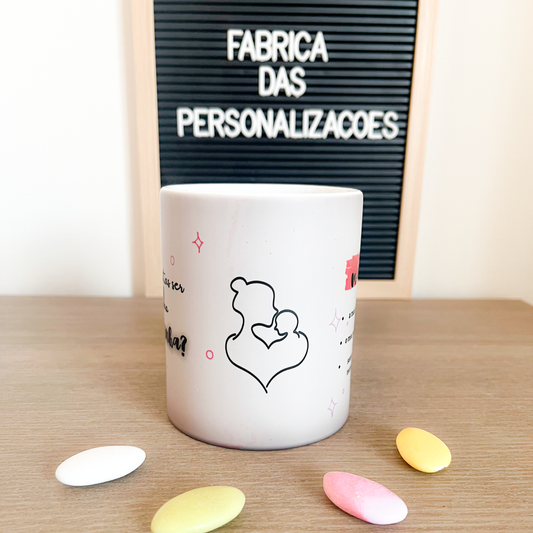 Caneca Mágica "Aceitas ser minha Madrinha?"