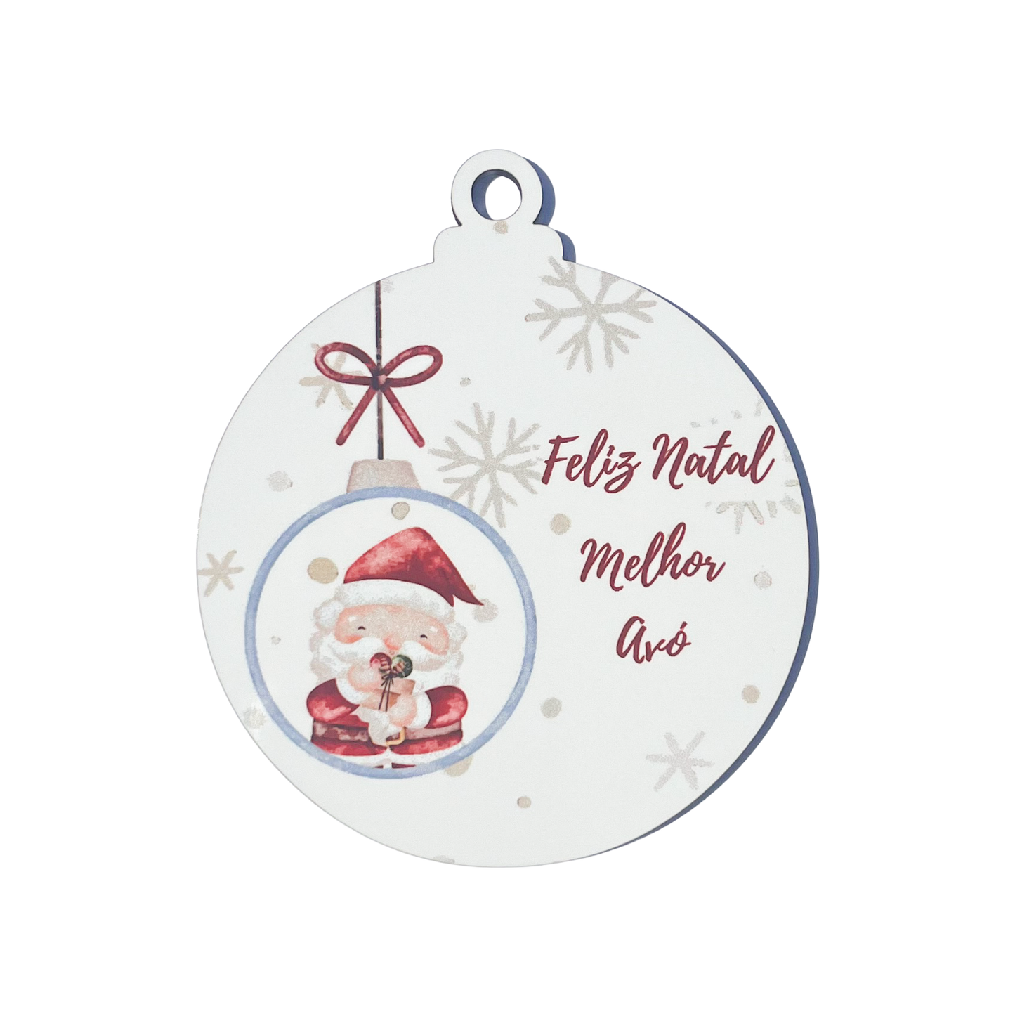 Bolas de Natal "Melhor Avó"