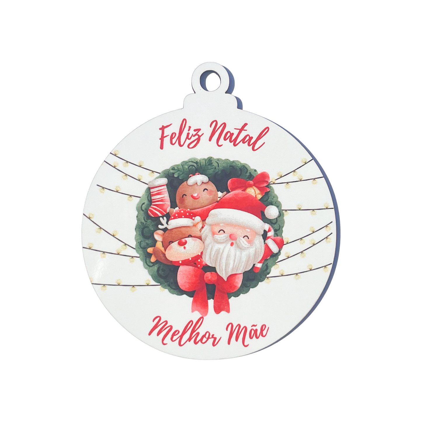 Bolas de Natal "Melhor Mãe"