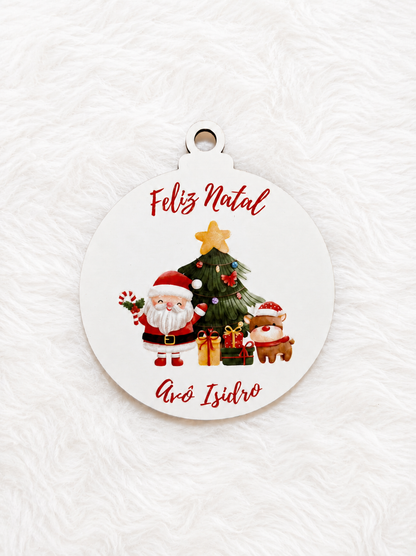 Bola Natal "Melhor Avô"