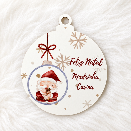 Bola Natal "Melhor Madrinha"