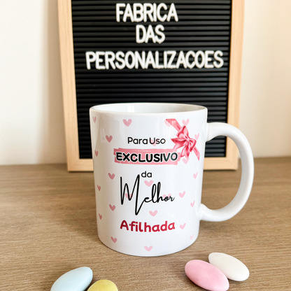 Caneca "Melhor Afilhada"