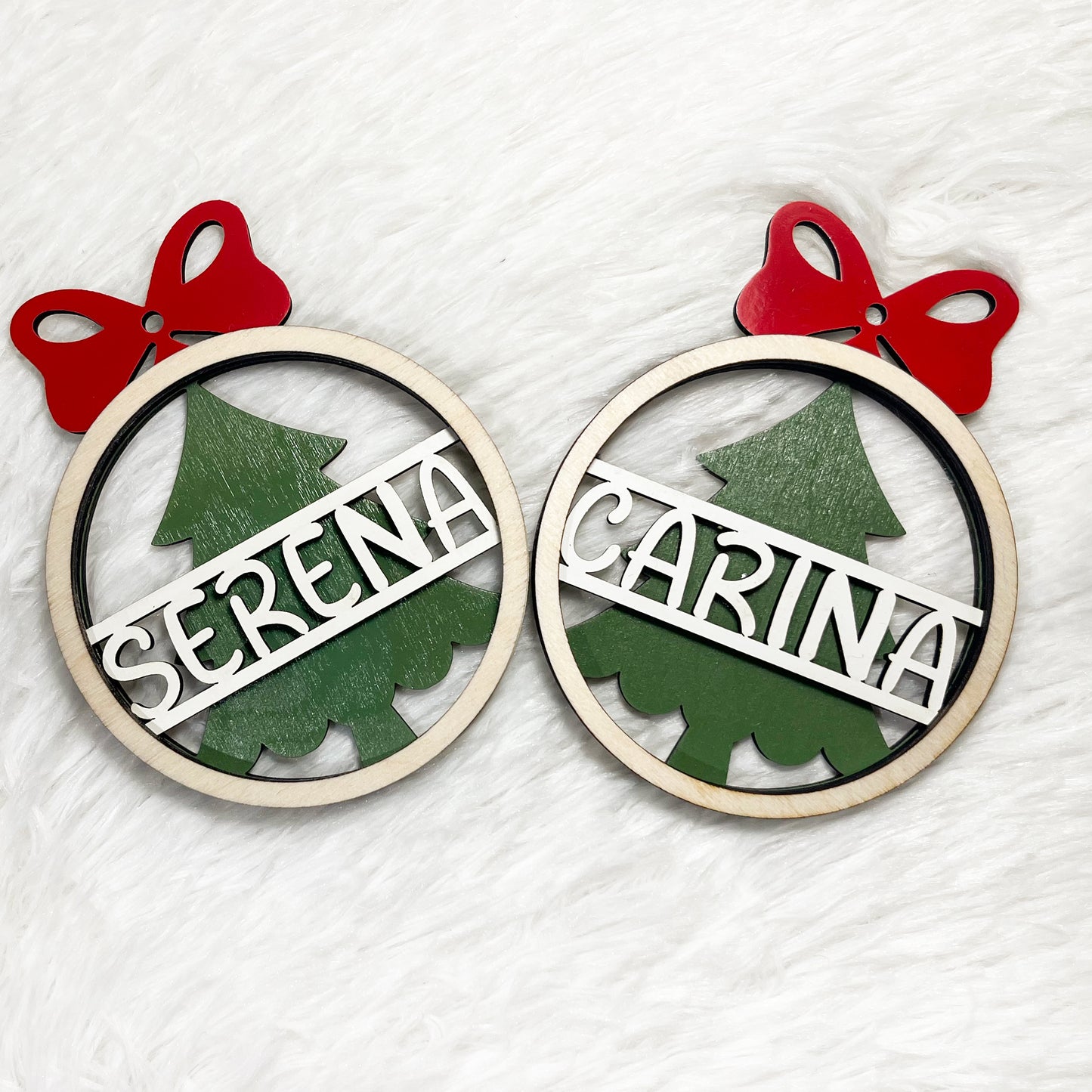 Bola de Natal Árvore Personalizada