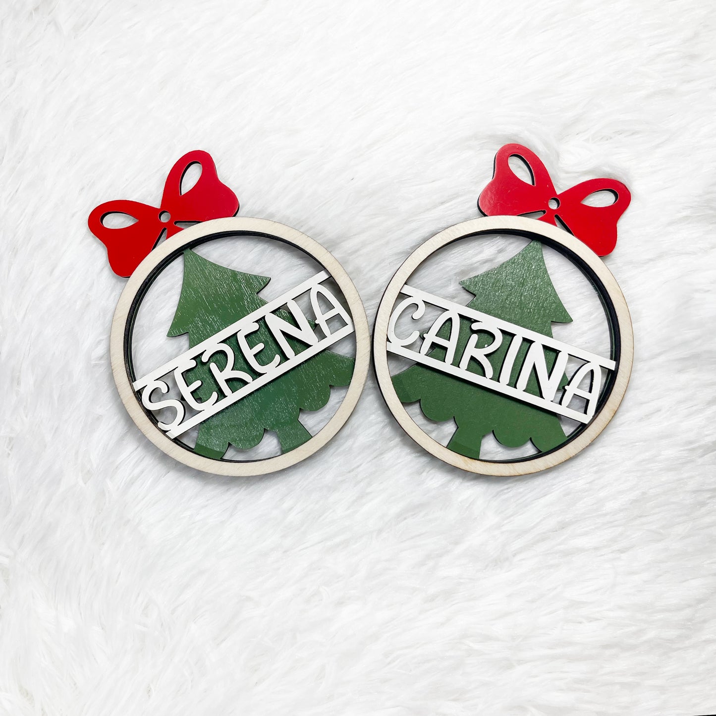 Bola de Natal - Árvore Verde