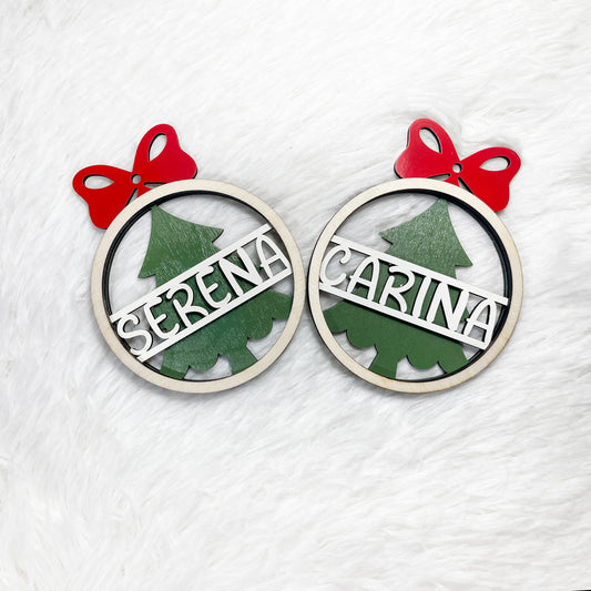 Bola de Natal - Árvore Verde
