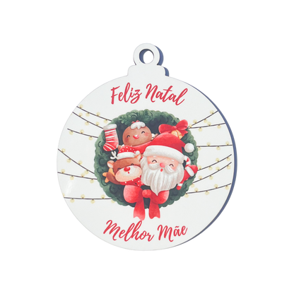 Bolas de Natal "Melhor Mãe"