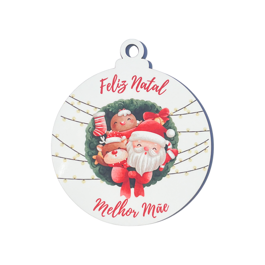 Bolas de Natal "Melhor Mãe"