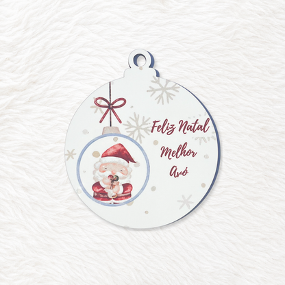 Bolas de Natal "Melhor Avó"