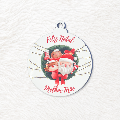 Bolas de Natal "Melhor Mãe"