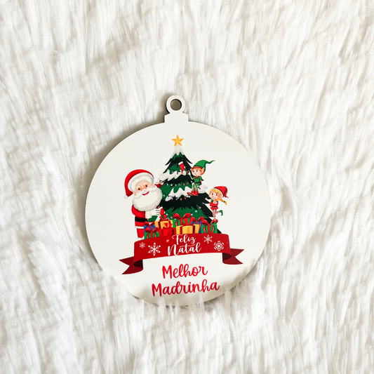 Bola Natal "Melhor Madrinha"