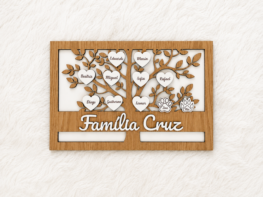 Moldura Árvore da Família